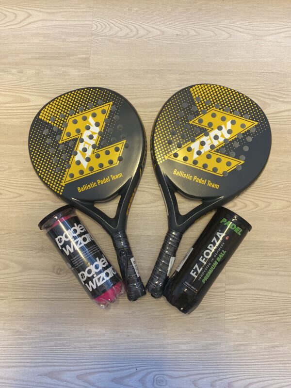 2x Zerv Ballistic Padelbat gavepakke