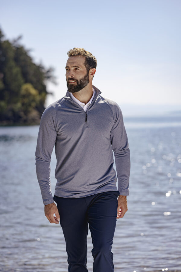 Cutter & Buck Coos Bay Half Zip - Image 3