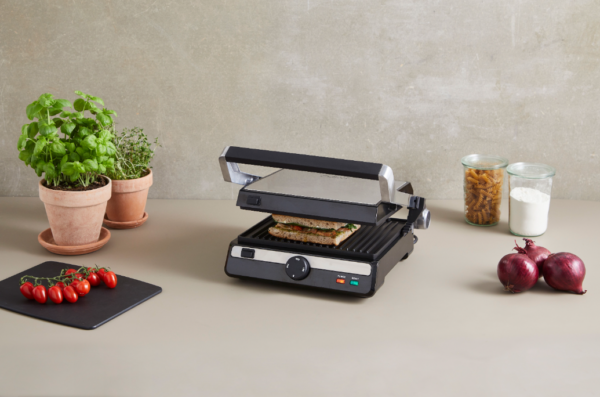 BORD- OG PANINI GRILL 2000W