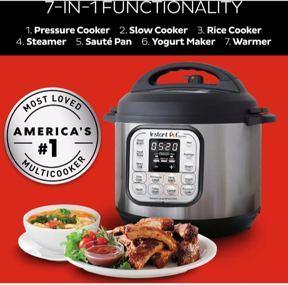 INSTANT POT DUO MINI 7-IN-1 - Billede 5