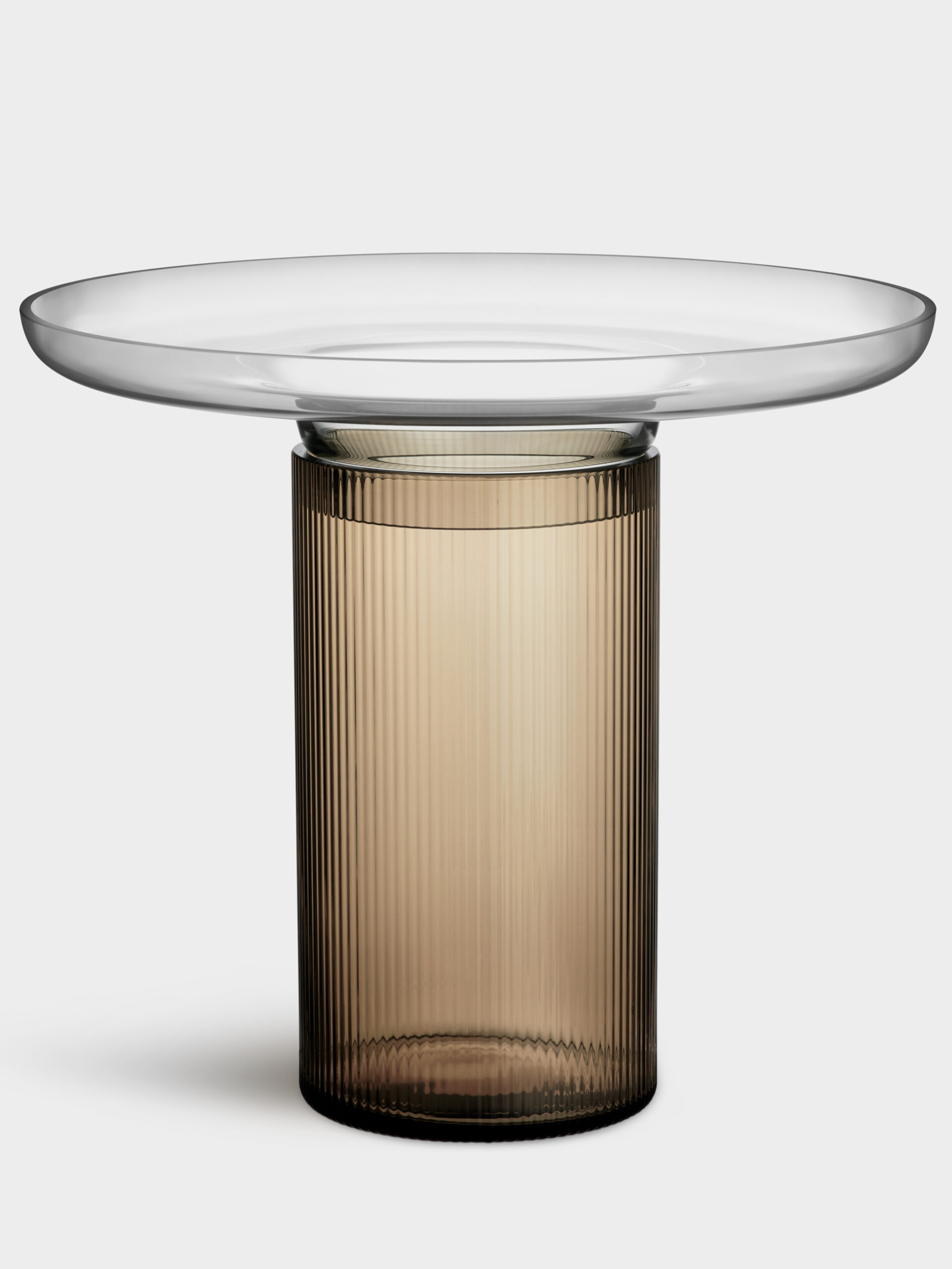 Orrefors Ensemble vase brown/grey 220mm - Billede 2