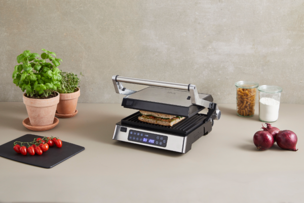 BORD- OG PANINI GRILL M. DIGITALT TERMOMETER
