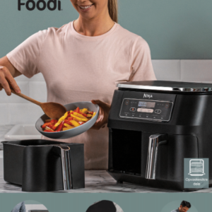 Ninja Foodi AF300EU Airfryer Dual Zone 2400W 7.6 L