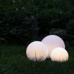 3 stk LED Solar Kugler til haven