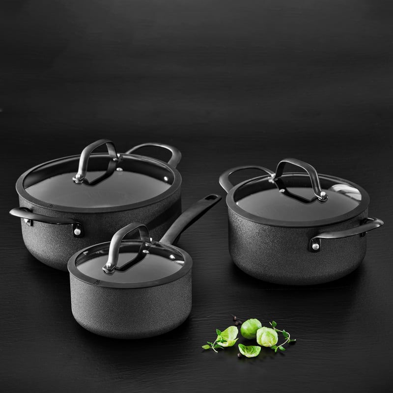 Morsø grydesæt - Black Fossil