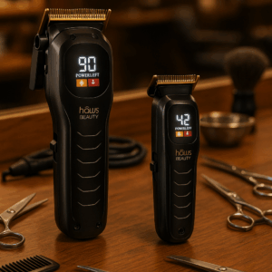 Hårtrimmersæt med to trimmere – professionelt sæt