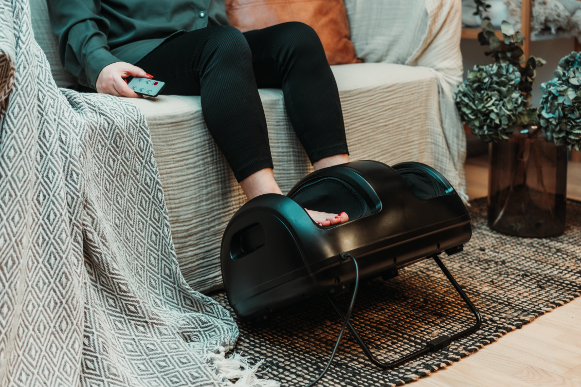 FOD- OG LÆG- MASSAGEAPPARAT