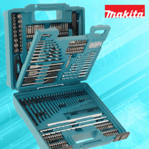 MAKITA Bor- og Bitsæt 212 dele i praktisk plastkuffert