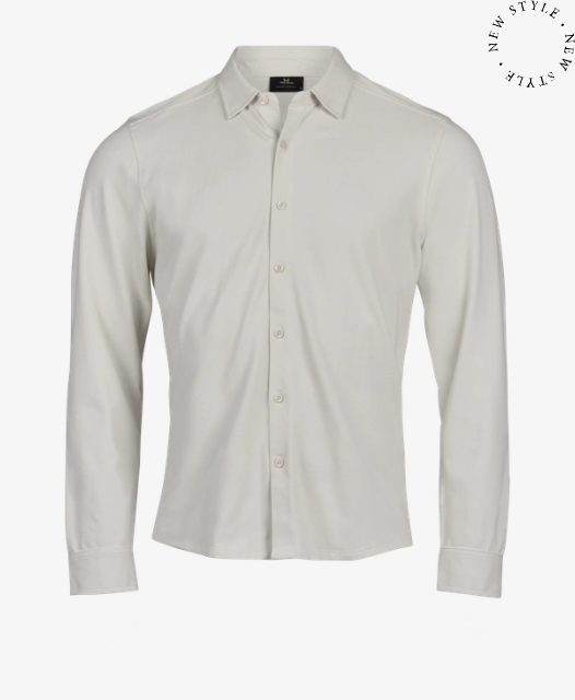 Luxury Stretch Shirt 1416 – Økologisk Bomuld Skjorte med Stretch - Billede 5