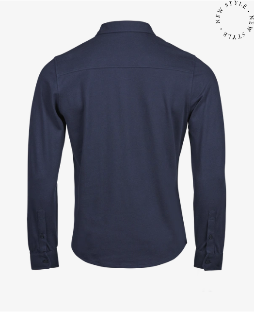 Luxury Stretch Shirt 1416 – Økologisk Bomuld Skjorte med Stretch - Billede 6