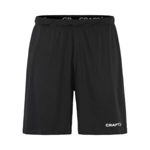 Evolve 2.0 Shorts M sort – herre træningsshorts til træning med mulighed for navn og klublogo