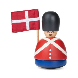 Træfigur garder i FSC træ med tumbler funktion