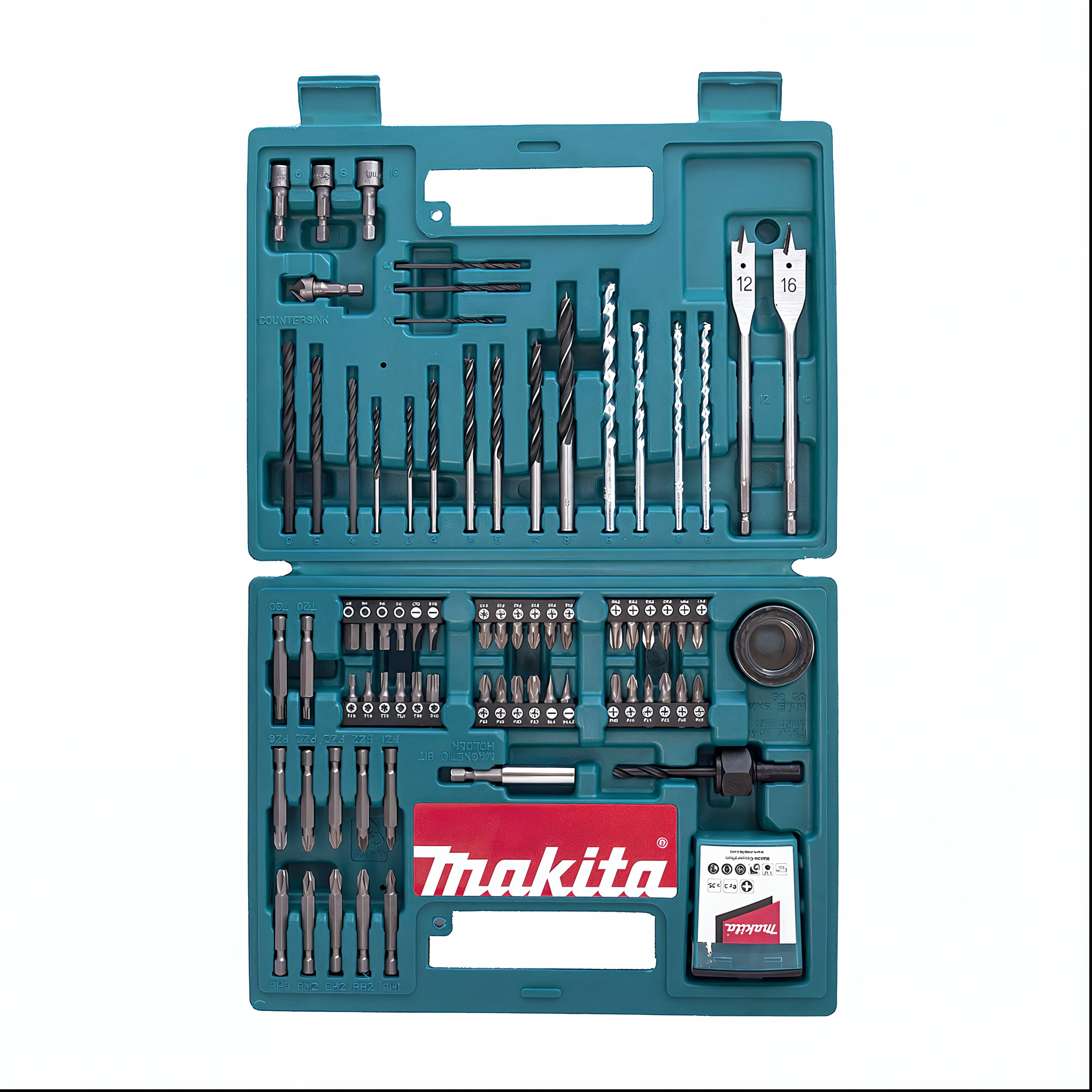 Bor og bit sæt 100 dele | Makita - Billede 3