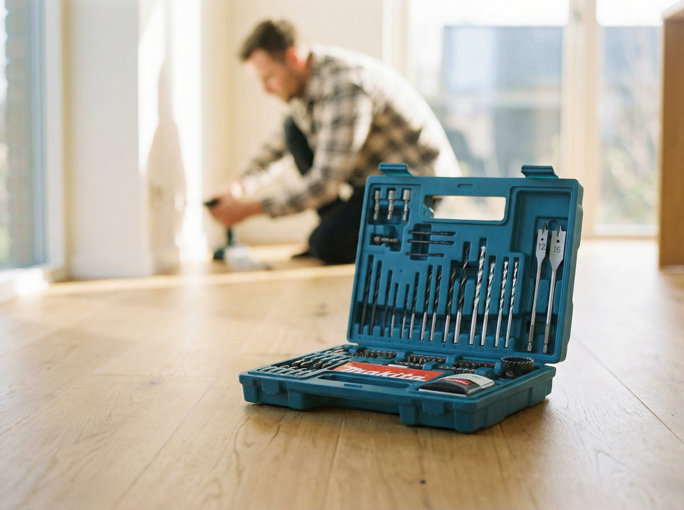 Bor og bit sæt 100 dele | Makita - Billede 4