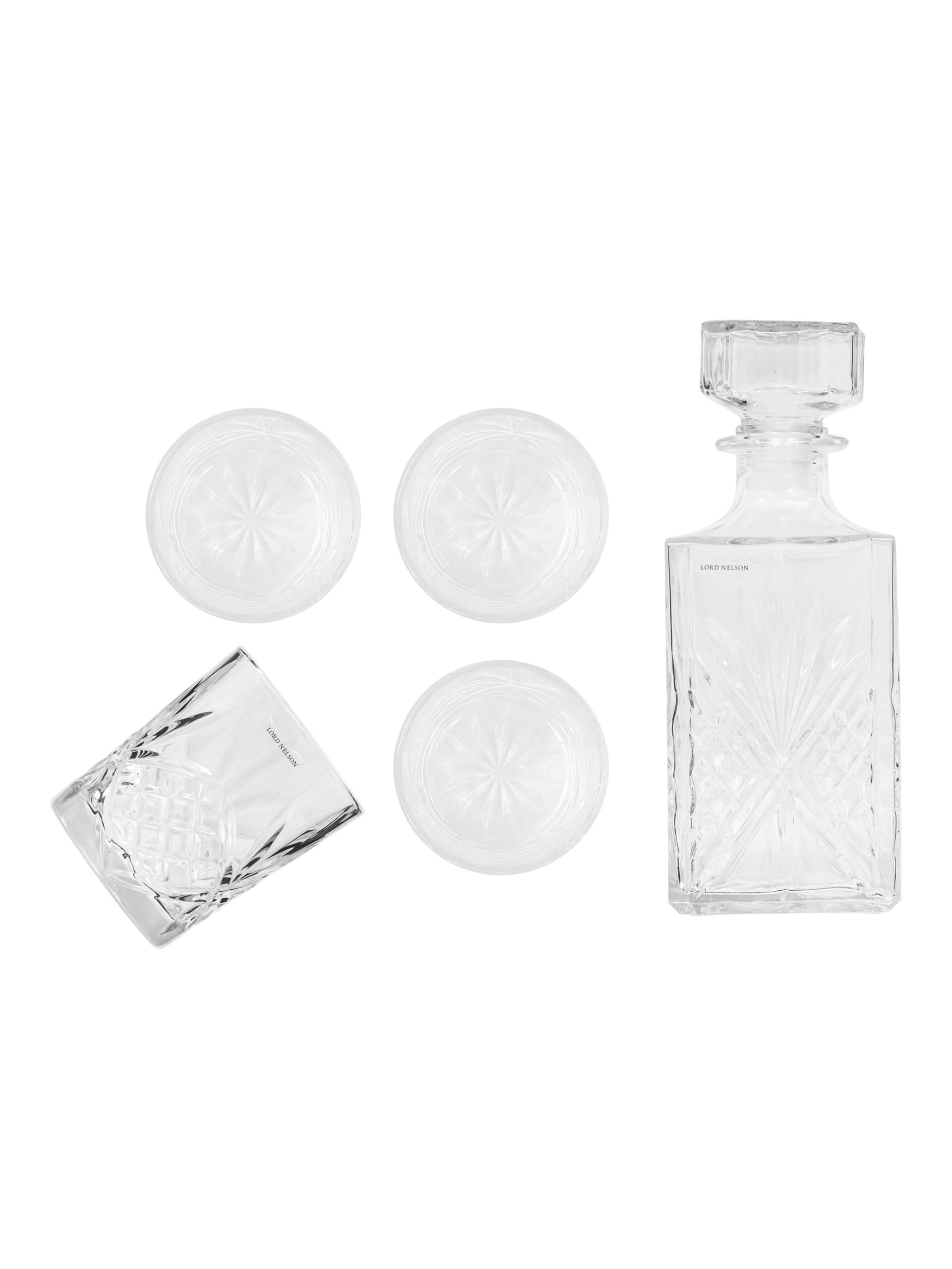 Karaffel med 4 glas - Billede 2