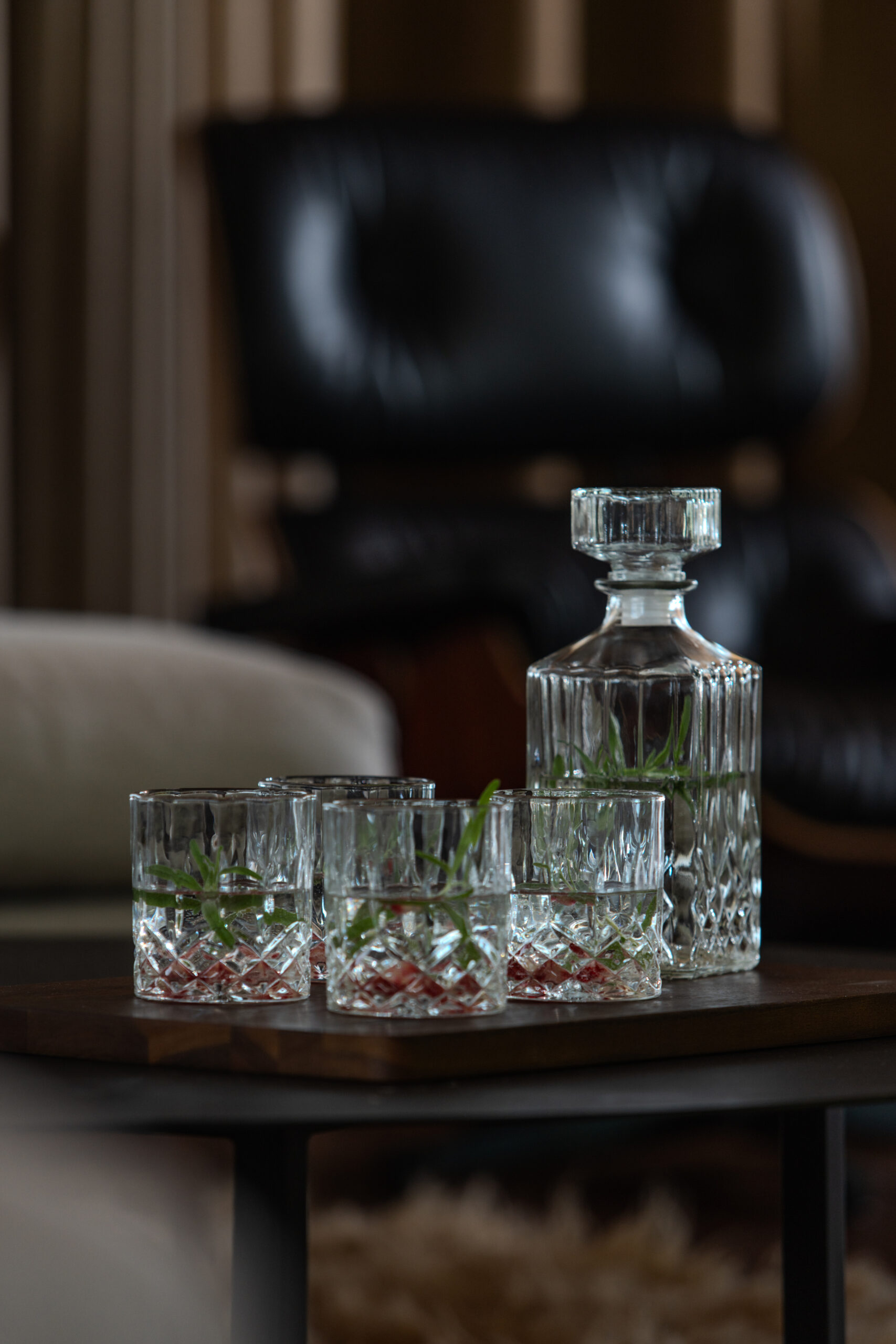 Karaffel med 4 glas - Billede 6